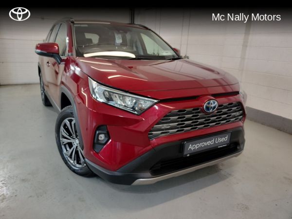 Toyota RAV4 SUV, Petrol Hybrid, 2022, Red