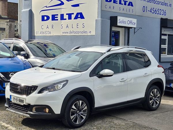 Peugeot 2008 SUV, Petrol, 2017, White