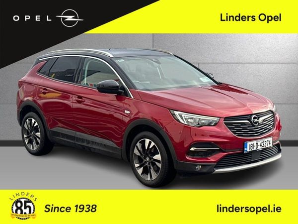 Opel Grandland X SUV, Petrol, 2018, Red