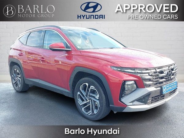 Hyundai Tucson SUV, Petrol Plug-in Hybrid, 2025, Red
