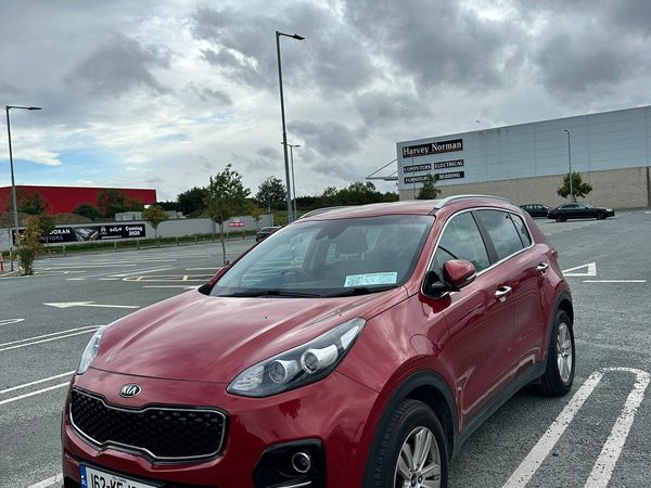 Kia Sportage SUV, Diesel, 2016, Red