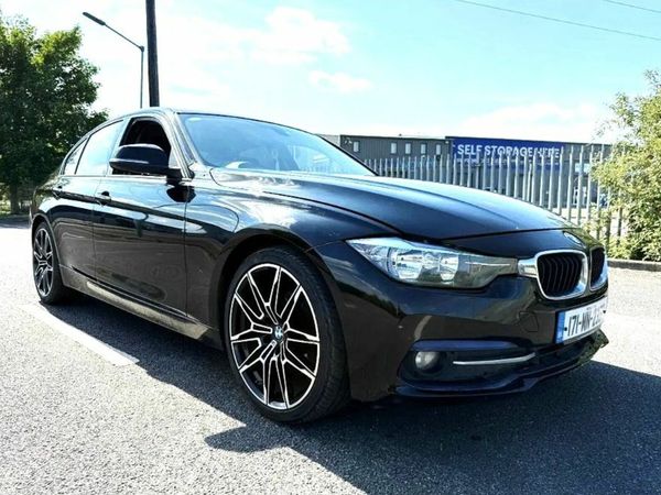 BMW 3-Series Saloon, Diesel, 2017, Black