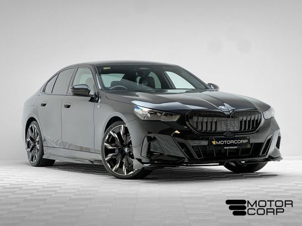 BMW 5-Series Saloon, Petrol Plug-in Hybrid, 2024, Black