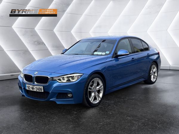 BMW 3-Series Saloon, Petrol Plug-in Hybrid, 2016, Blue