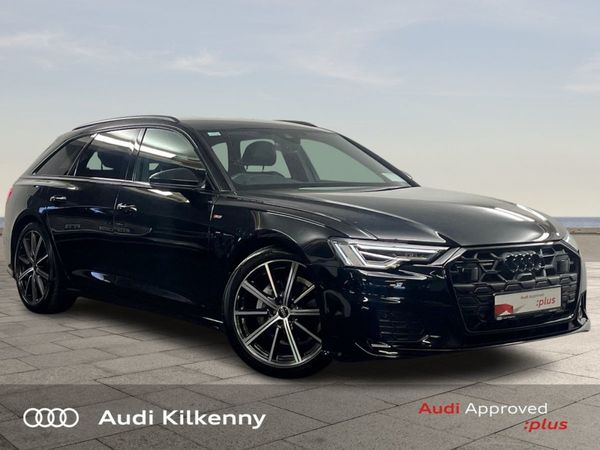 Audi A6 Estate, Diesel Hybrid, 2025, Black