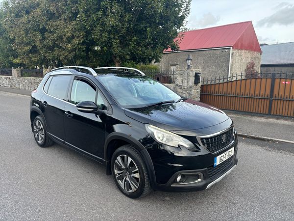 Peugeot 2008 SUV, Petrol, 2016, Black