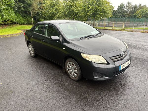 Toyota Corolla Saloon, Petrol, 2007, Black