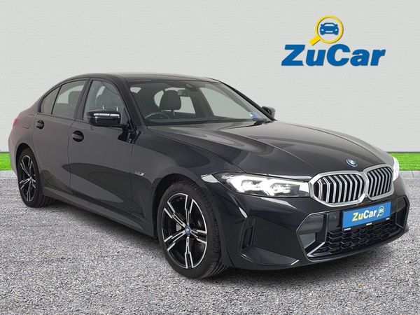 BMW 3-Series Saloon, Petrol Hybrid, 2023, Black