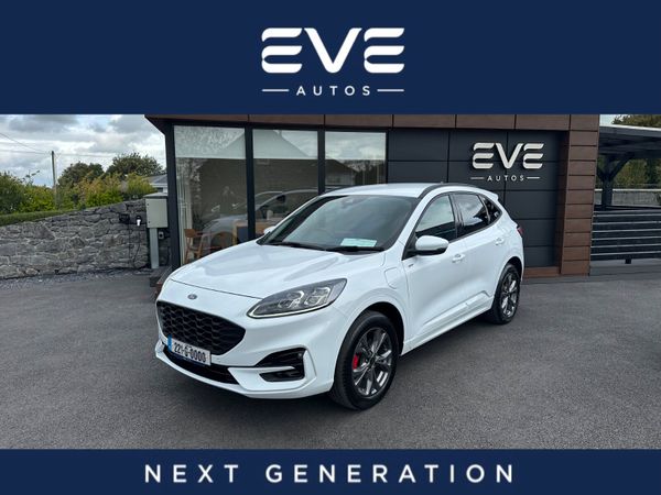 Ford Kuga SUV, Petrol Plug-in Hybrid, 2022, White