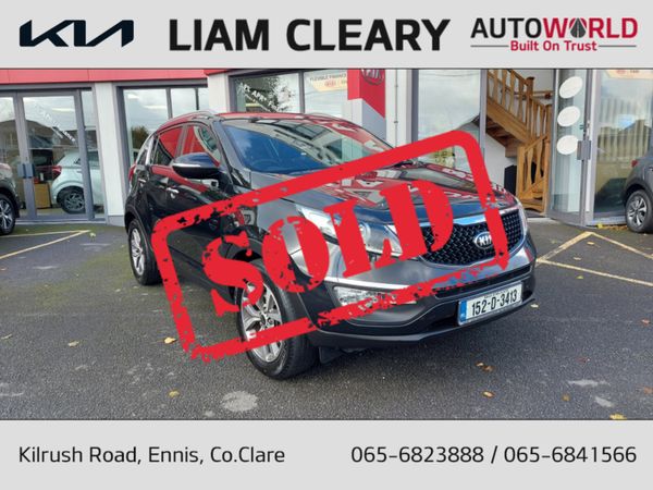 Kia Sportage MPV, Diesel, 2015, Black