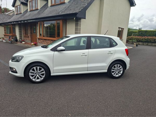 Volkswagen Polo Hatchback, Petrol, 2018, White