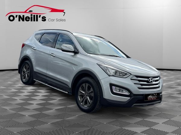 Hyundai Santa Fe SUV, Diesel, 2014, Silver