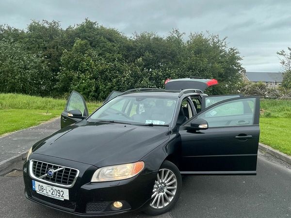 Volvo V70 Estate, Ethanol Petrol, 2008, Black