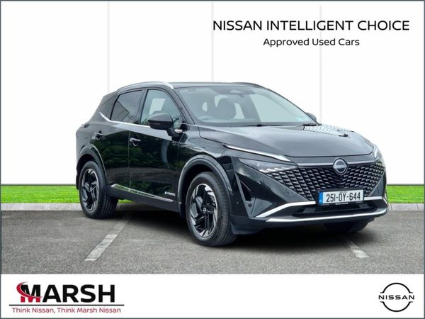 Nissan Qashqai MPV, Petrol Hybrid, 2025, Black