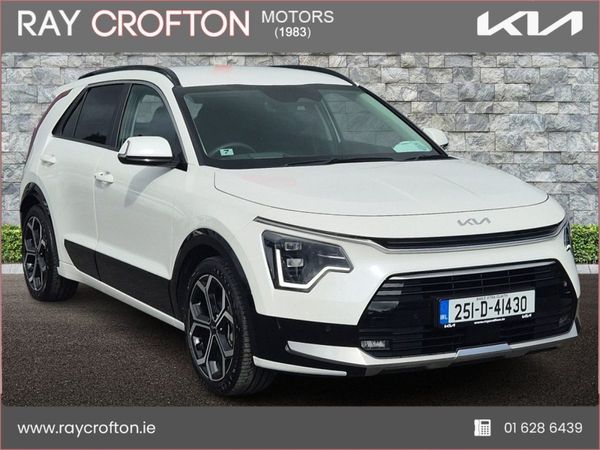 Kia Niro SUV, Petrol Plug-in Hybrid, 2025, White