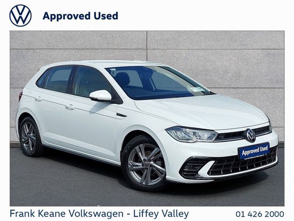 Volkswagen Polo Hatchback, Petrol, 2022, White