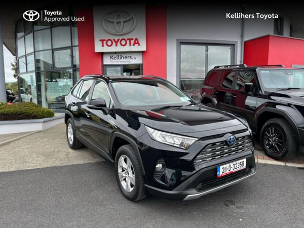 Toyota RAV4 SUV, Petrol Hybrid, 2021, Black