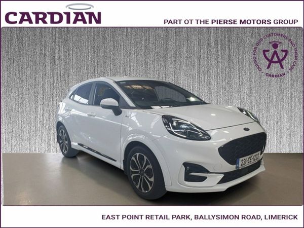 Ford Puma MPV, Petrol Hybrid, 2023, White