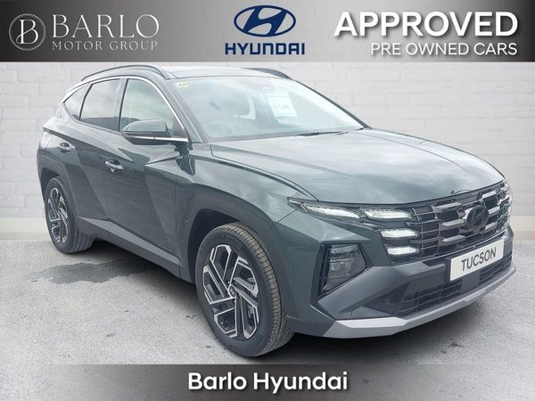 Hyundai Tucson SUV, Petrol Plug-in Hybrid, 2025, Green