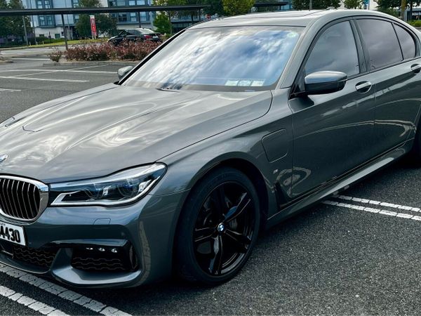 BMW 7-Series Saloon, Petrol Plug-in Hybrid, 2019, Grey