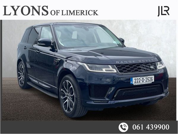 Land Rover Range Rover Sport SUV, Petrol Plug-in Hybrid, 2022, Blue