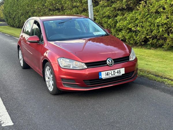 Volkswagen Golf Estate, Diesel, 2014, Red