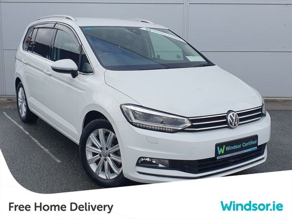 Volkswagen Touran MPV, Petrol, 2016, White
