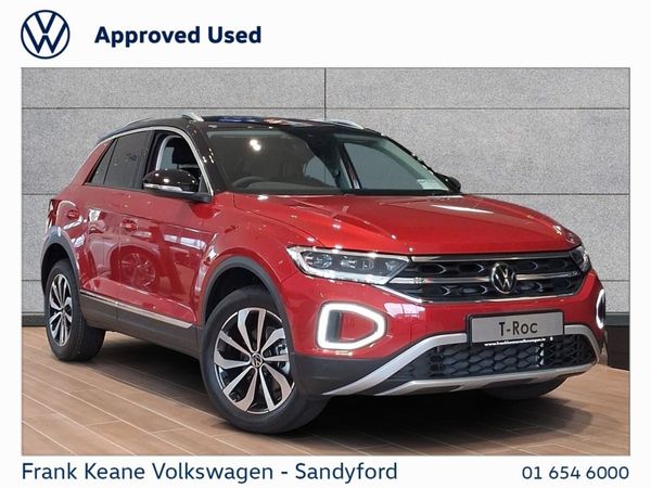 Volkswagen T-Roc Crossover, Petrol, 2025, Red