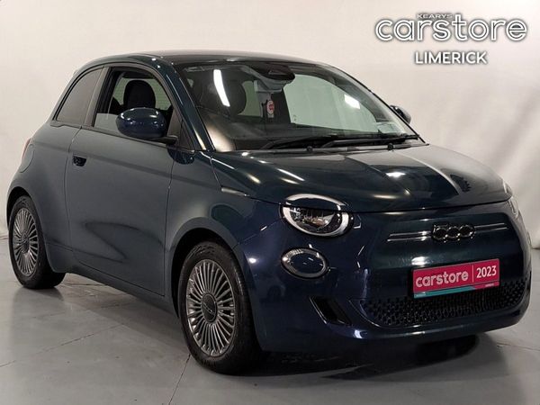Fiat 500e Hatchback, Electric, 2023, Green