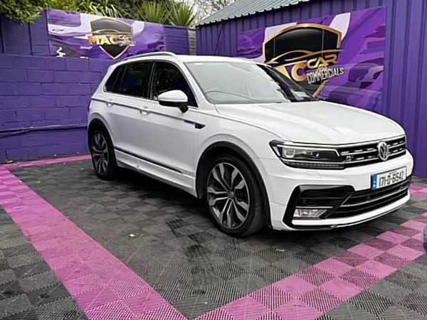 Volkswagen Tiguan SUV, Diesel, 2017, White