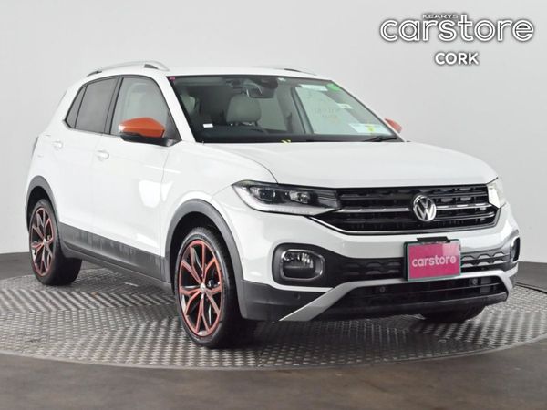 Volkswagen T-Cross SUV, Petrol, 2020, White