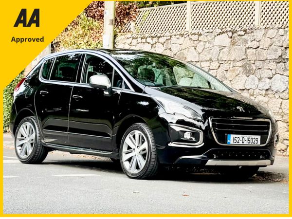 Peugeot 3008 SUV, Diesel, 2015, Black