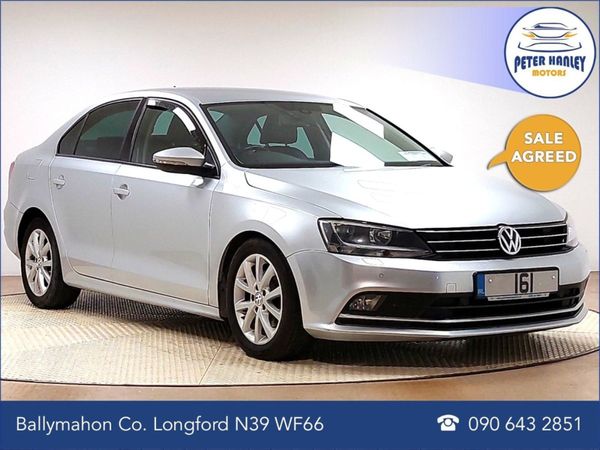 Volkswagen Jetta Saloon, Diesel, 2016, Silver