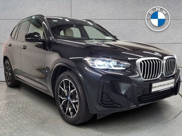 BMW X3 SUV, Petrol Plug-in Hybrid, 2024, Black