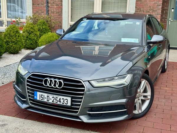 Audi A6 Saloon, Diesel, 2015, Grey