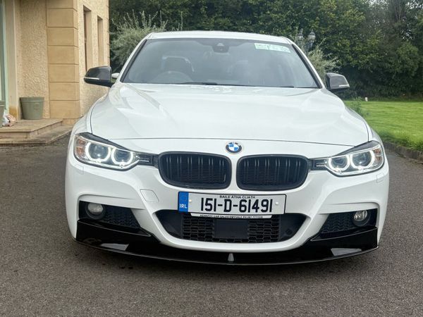 BMW 3-Series Saloon, Diesel, 2015, White