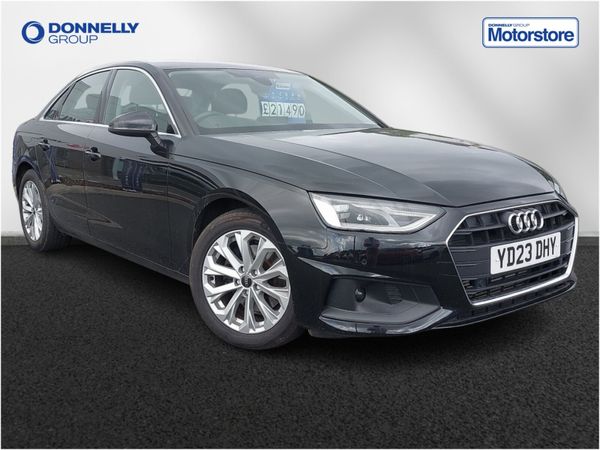 Audi A4 Saloon, Petrol, 2023, Black