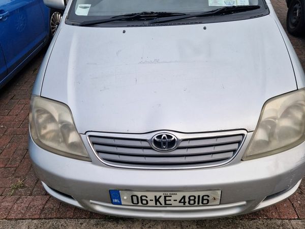 Toyota Corolla Saloon, Petrol, 2006, Silver