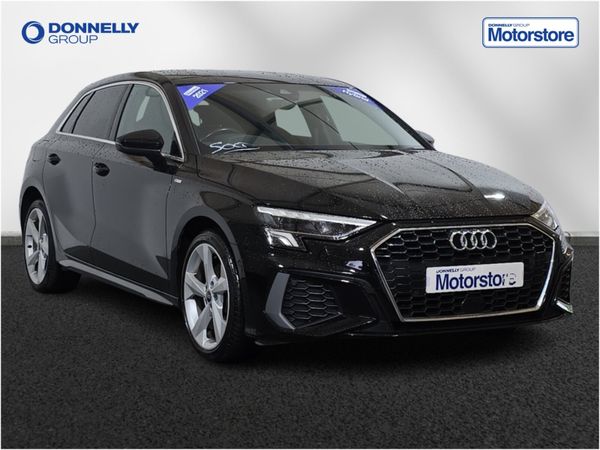 Audi A3 Hatchback, Petrol Hybrid, 2021, Black