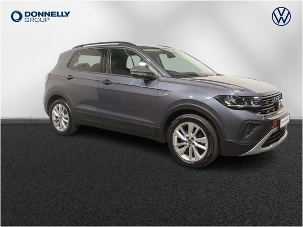 Volkswagen T-Cross Estate, Petrol, 2024, Grey