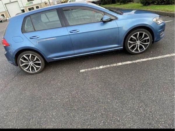 Volkswagen Golf Hatchback, Diesel, 2015, Blue