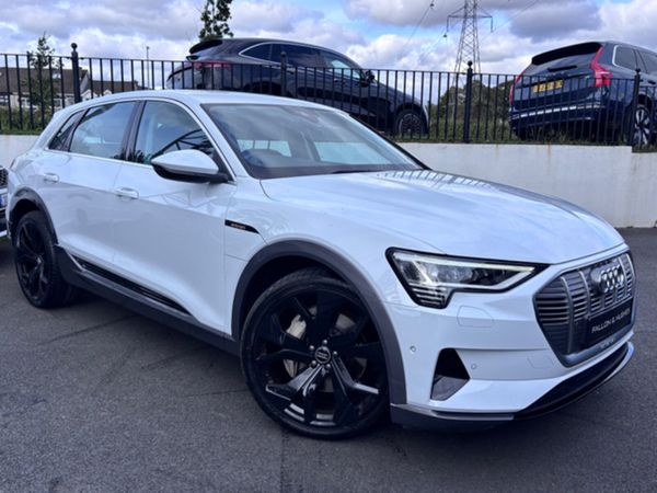 Audi e-tron SUV, Electric, 2022, White