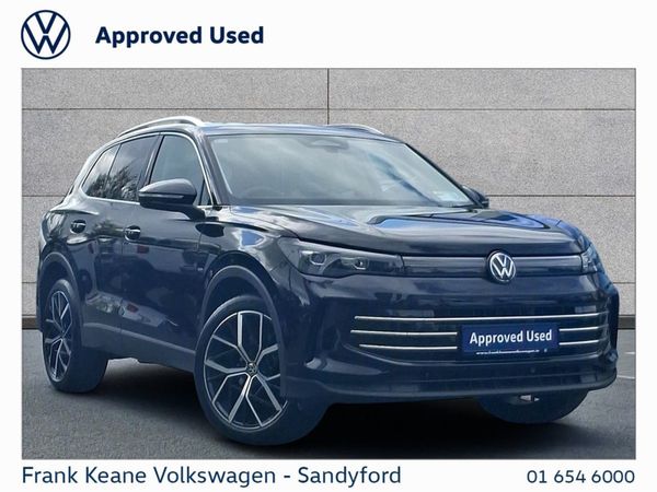 Volkswagen Tiguan SUV, Petrol Plug-in Hybrid, 2025, Black