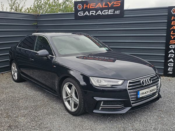 Audi A4 Saloon, Diesel, 2017, Blue