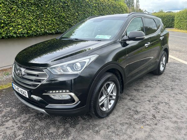 Hyundai Santa Fe SUV, Diesel, 2017, Black