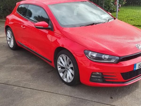 Volkswagen Scirocco Coupe, Diesel, 2015, Red