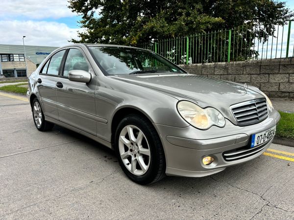 Mercedes-Benz C-Class Saloon, Petrol, 2007, Silver