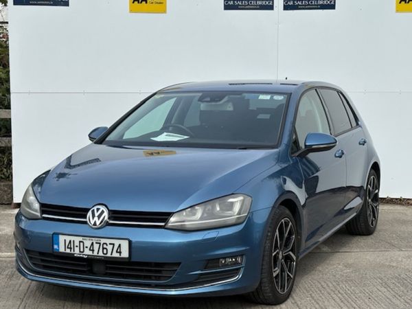 Volkswagen Golf Hatchback, Petrol, 2014, Blue