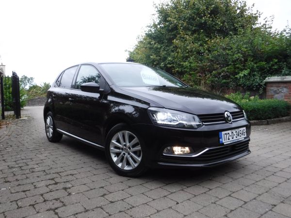 Volkswagen Polo Hatchback, Petrol, 2017, Black