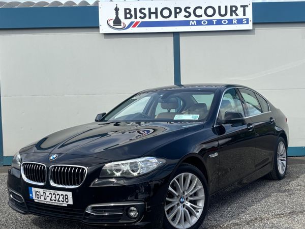 BMW 5-Series Saloon, Diesel, 2016, Black